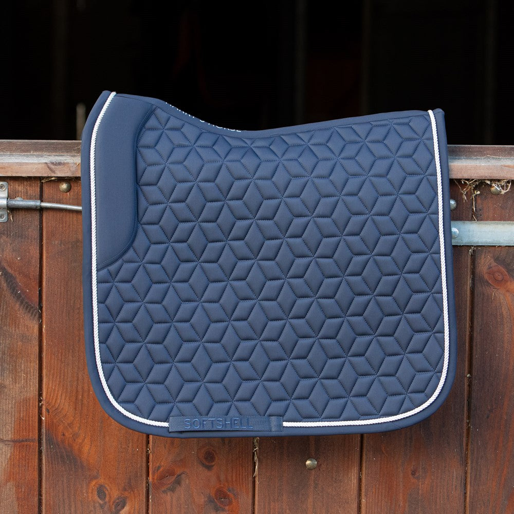 dekje donkerblauw navy paard pony