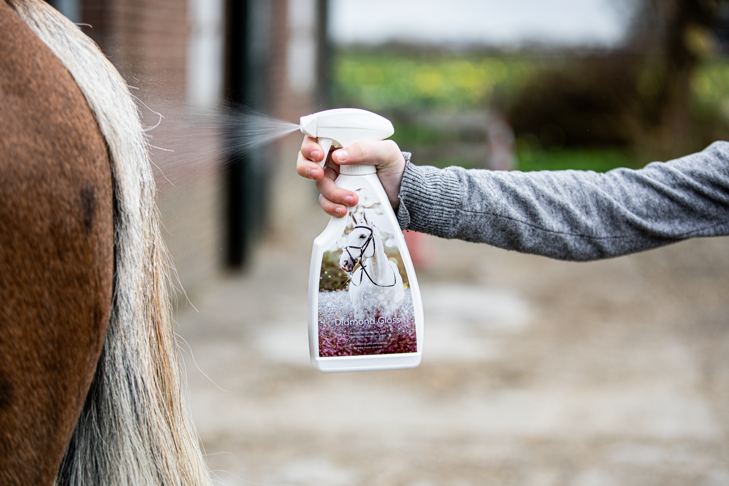 Donqui anti klit en glans spray voor paarden