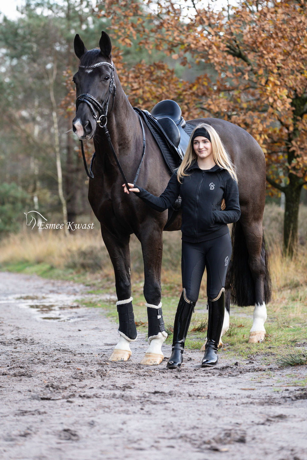 Donqui superior rijlegging zwart