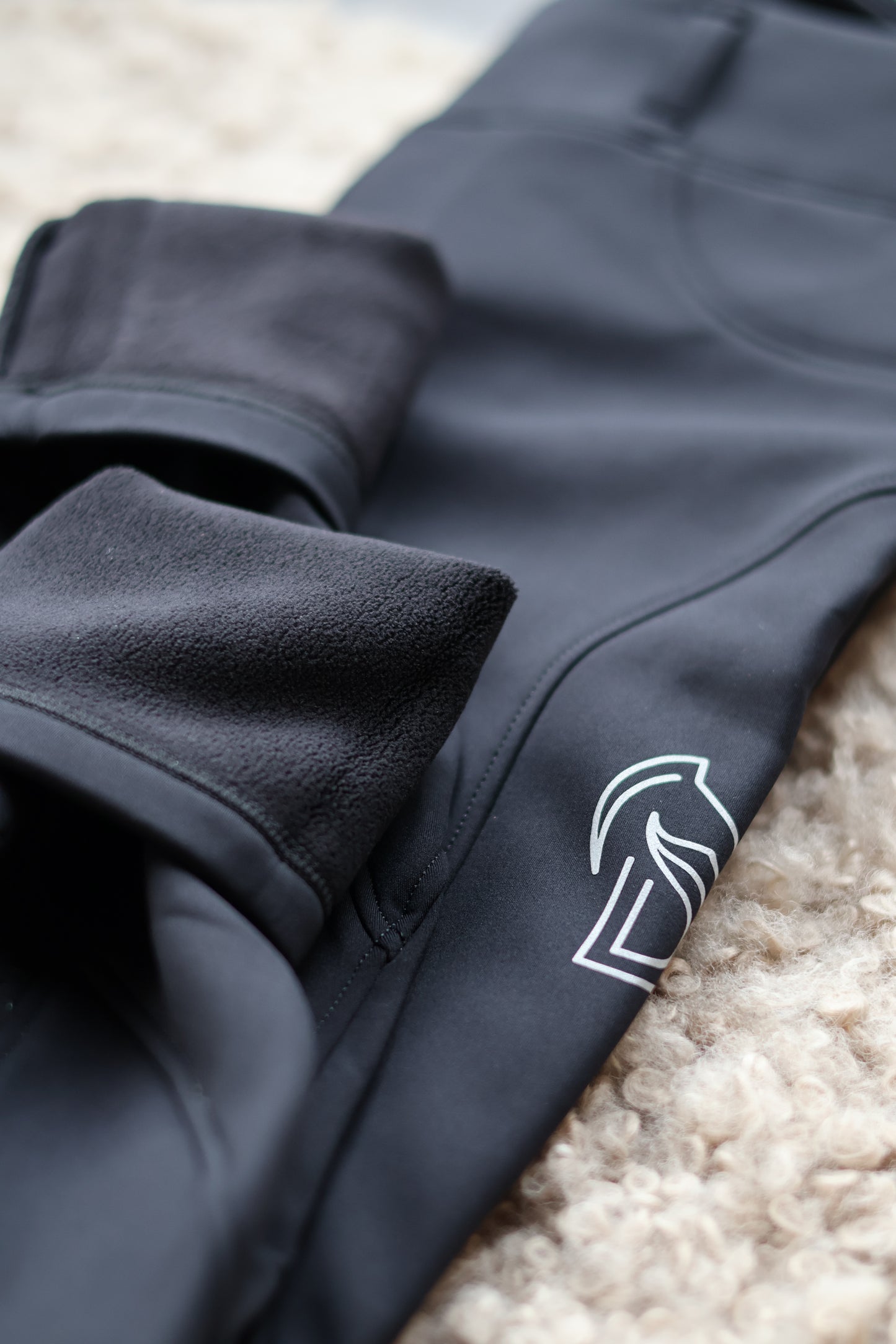 winter rijlegging met fleece