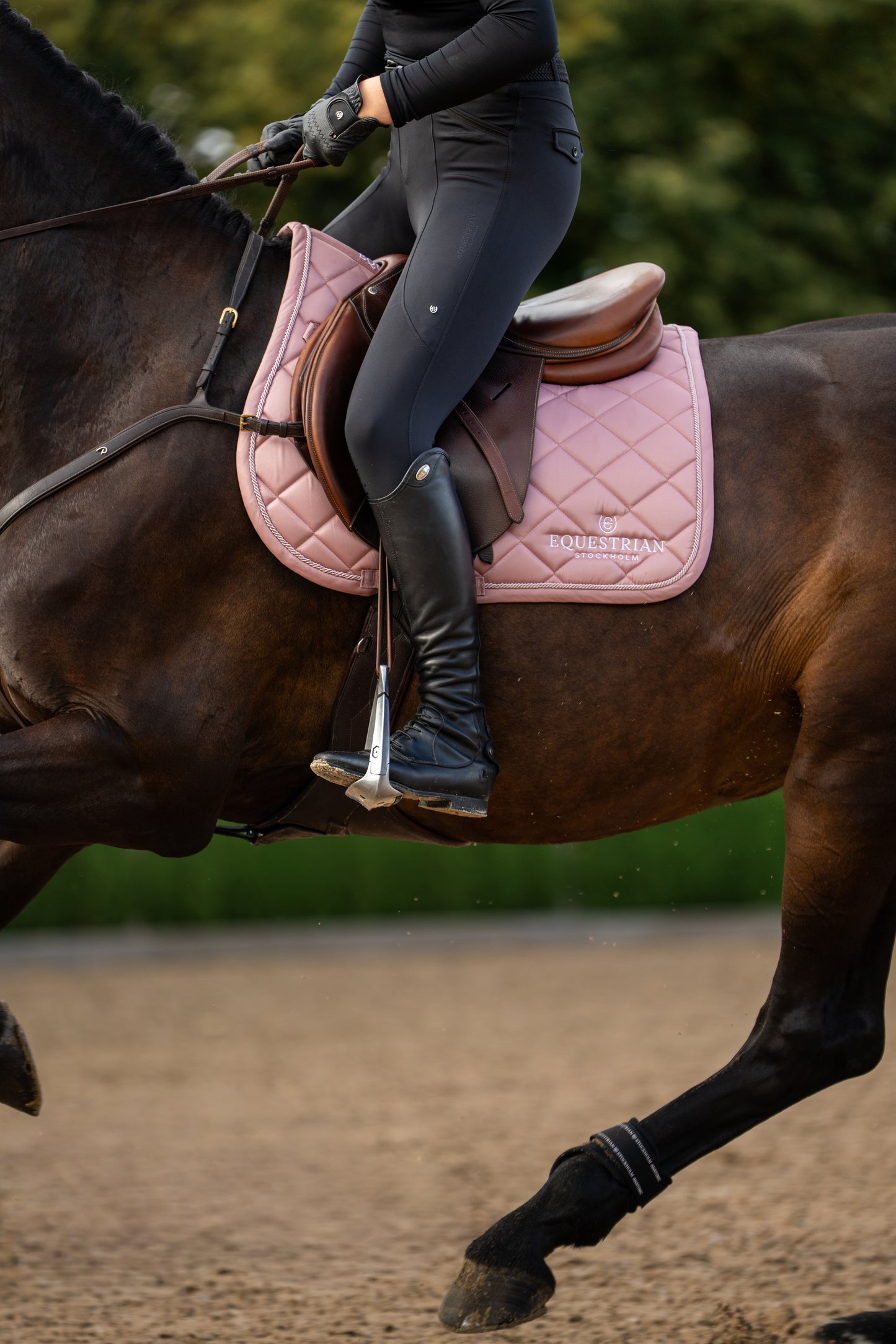 Saddle Pad Line Pink