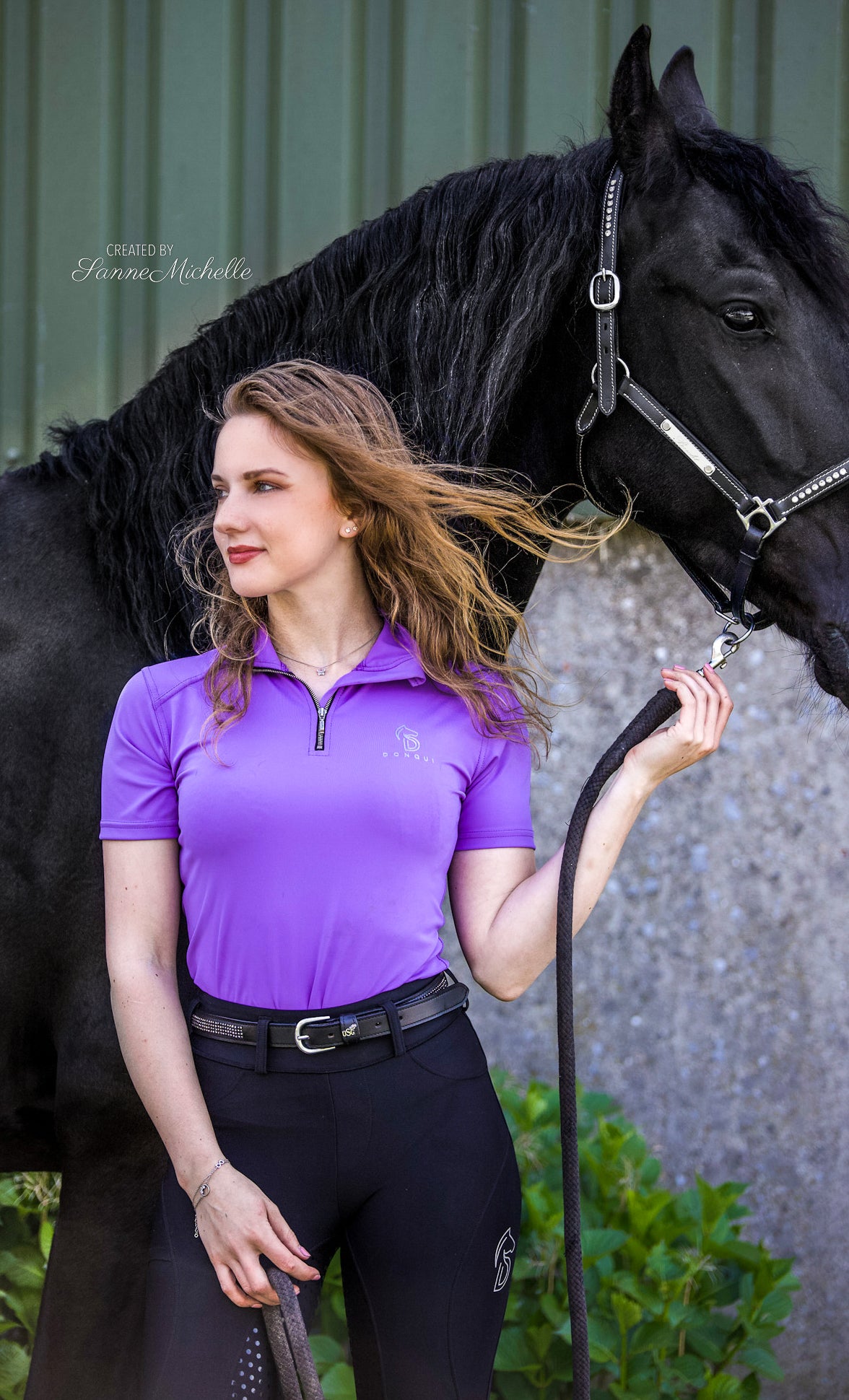 Donqui Baselayer short sleeve Lavender