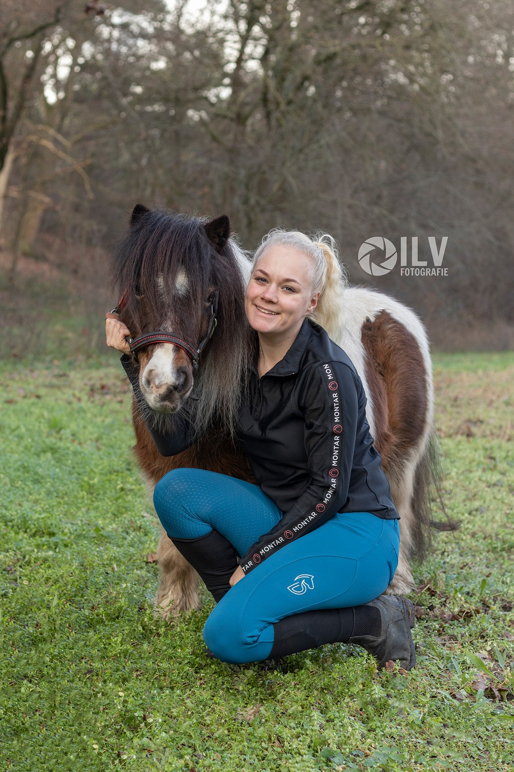 Donqui winter paardrijlegging petrol