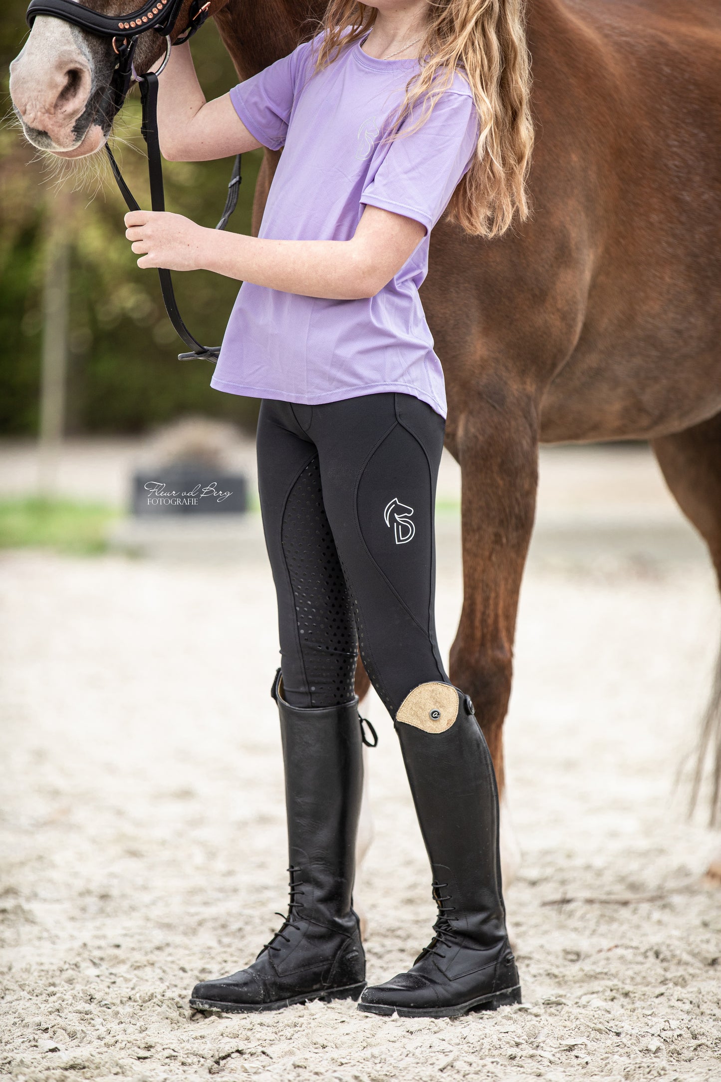 Donqui kinder paardrijlegging
