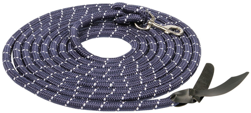 lichte leadrope 6,8 meter donkerblauw navy