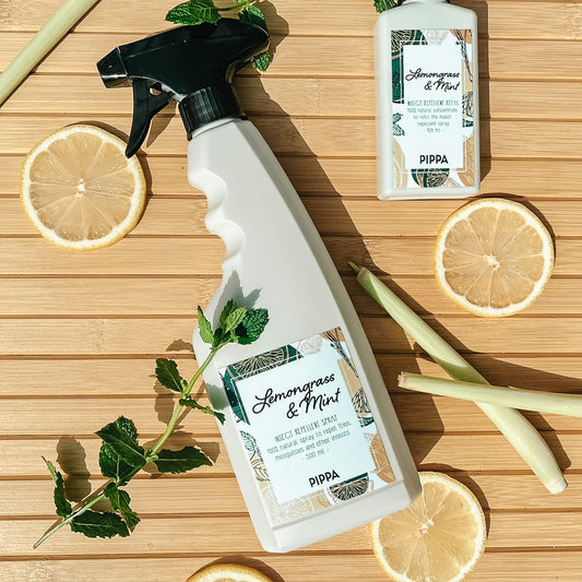 PIPPA Lemongrass & Mint Insect Repellent Spray