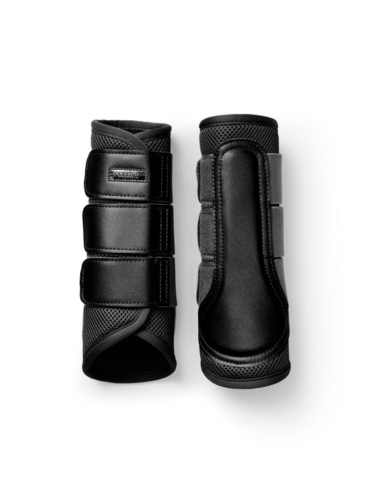 Classic Mesh Brushing Boots All black