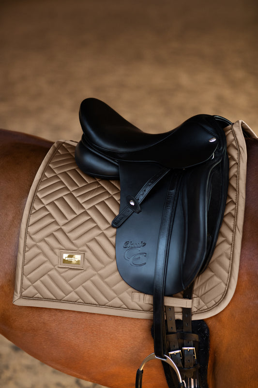 Dressage Saddle Pad Modern Champagne