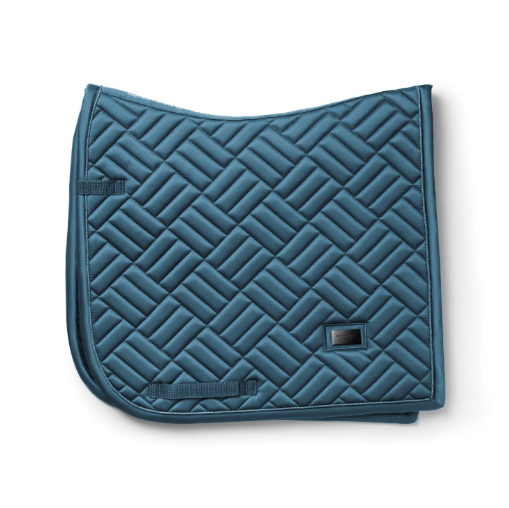 Dressage Saddle Pad Modern Teal Blue